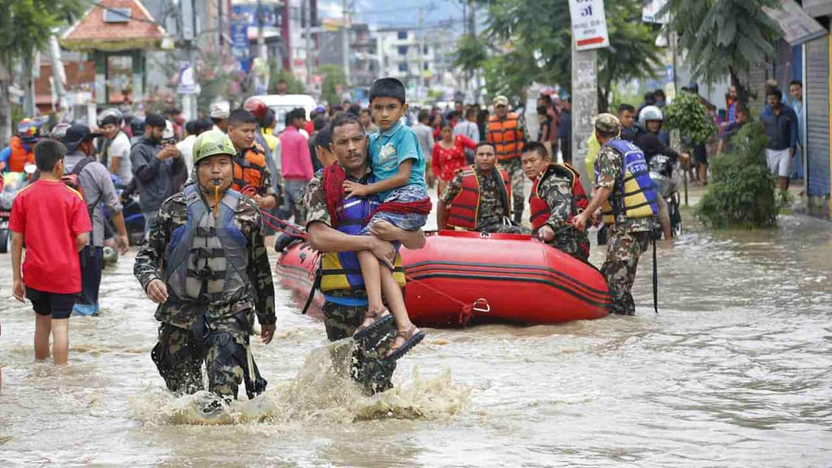 PTI : Rains have wrecked havoc in Nepal |